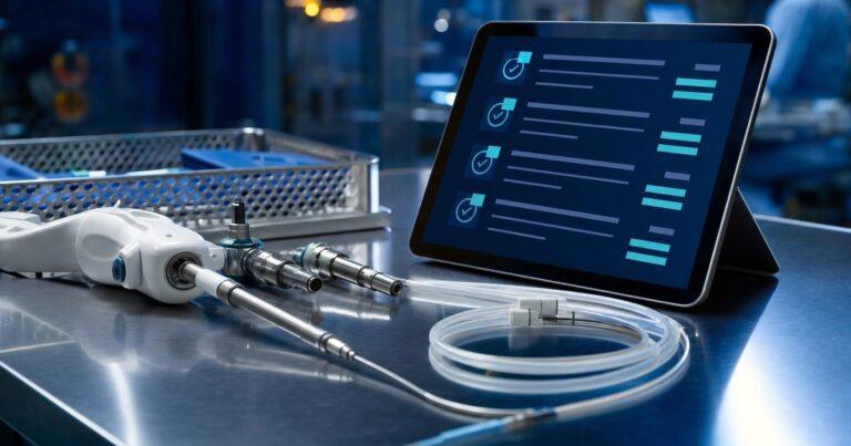 ISO 13485 certified medical device logistics warehouse supporting FDA QMSR compliance